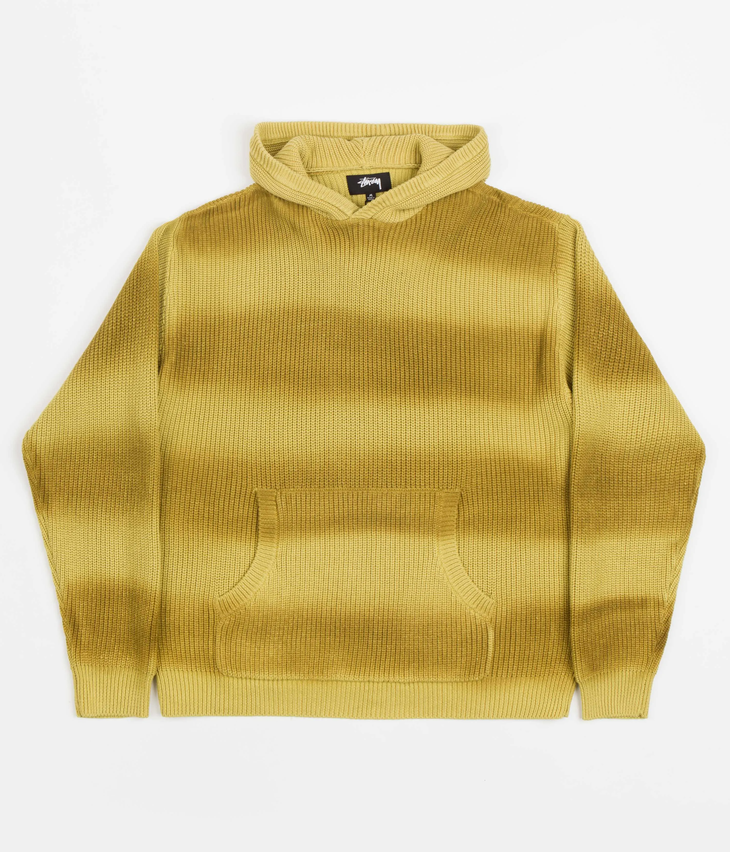 Stussy Spray Dyed Hoodie - Tan