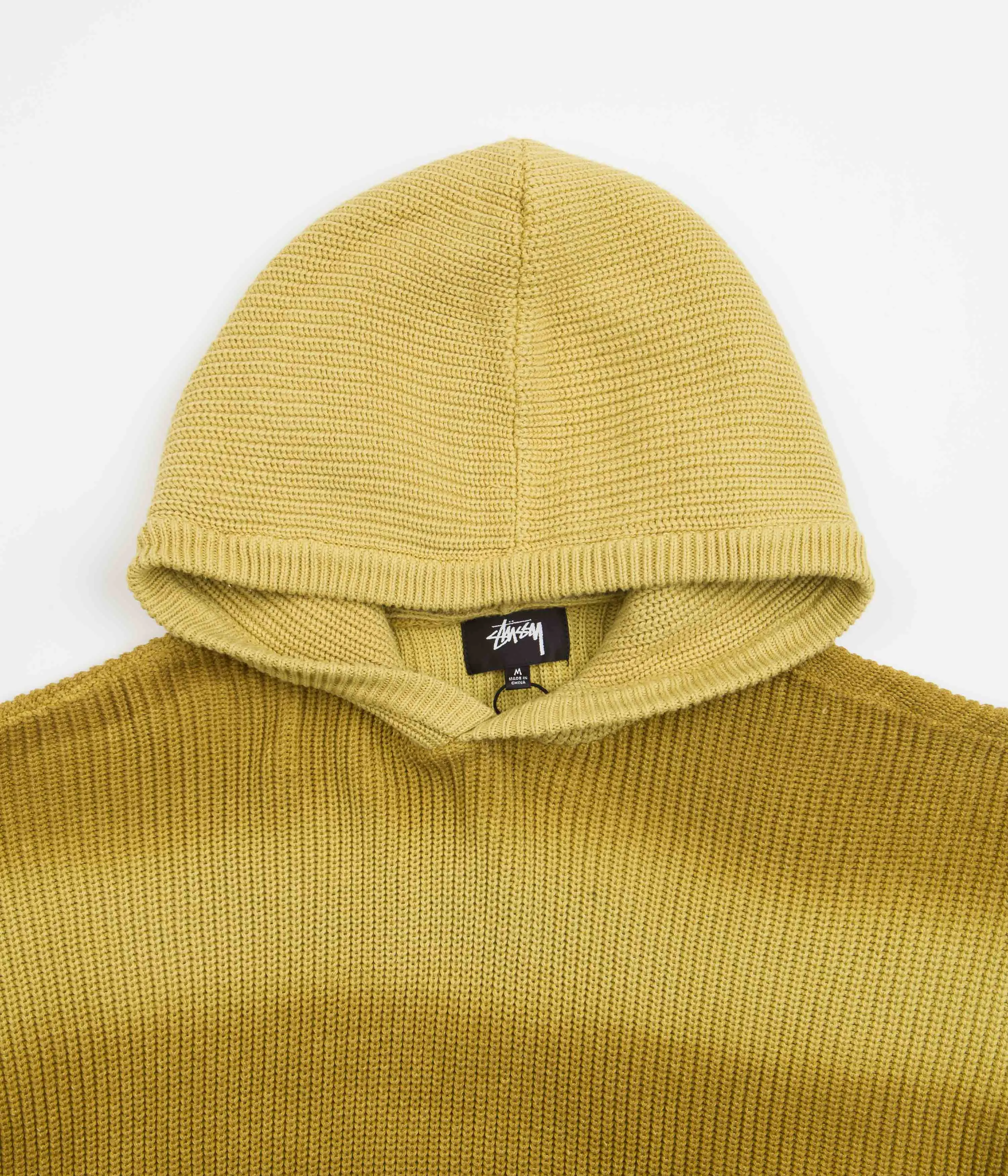 Stussy Spray Dyed Hoodie - Tan