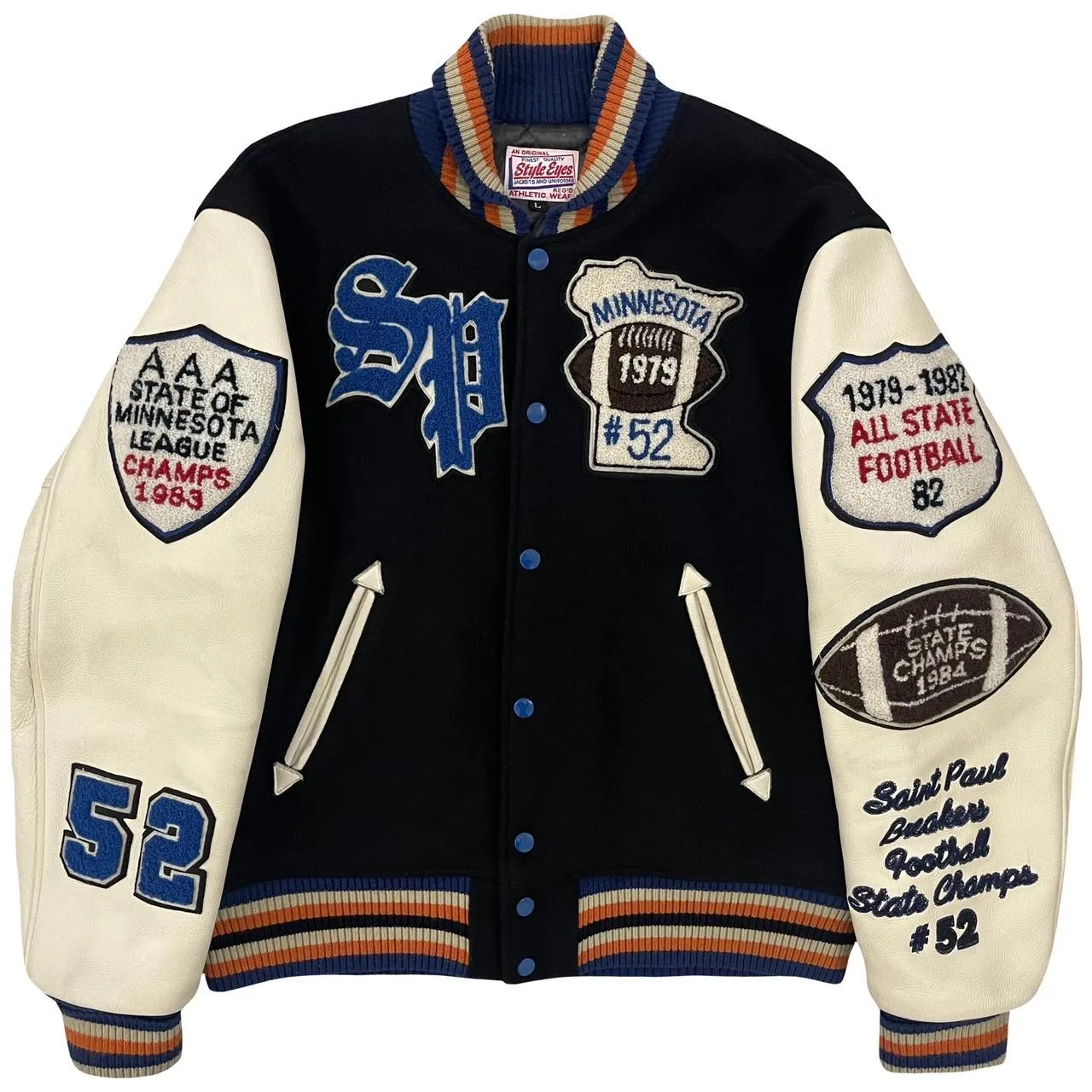 Style Eyes Varsity Jacket