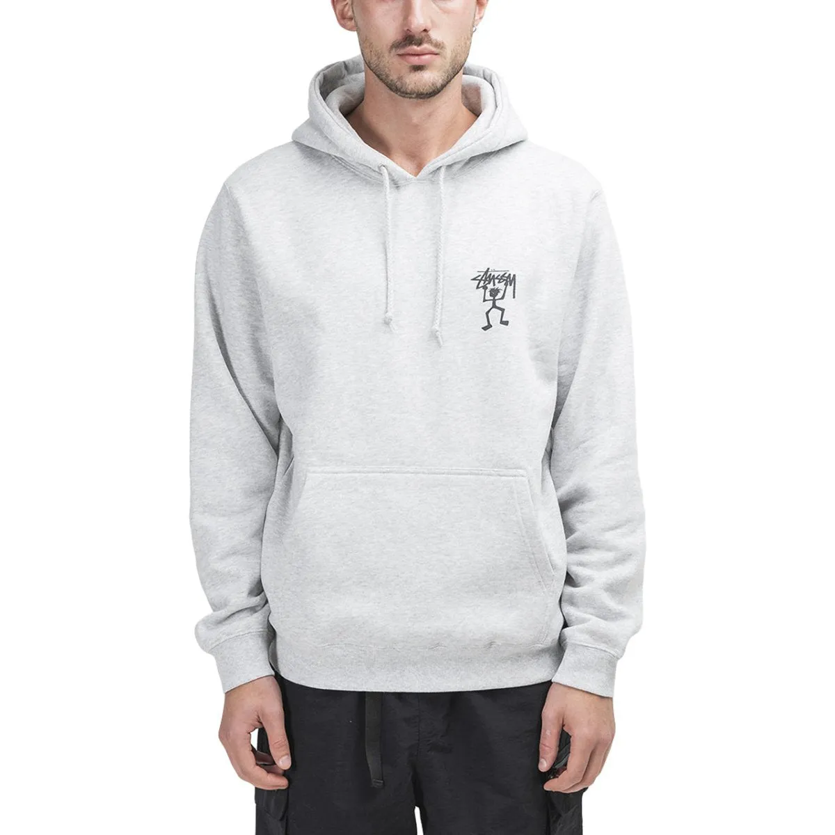 Stüssy Warrior Man Hood (Grey)