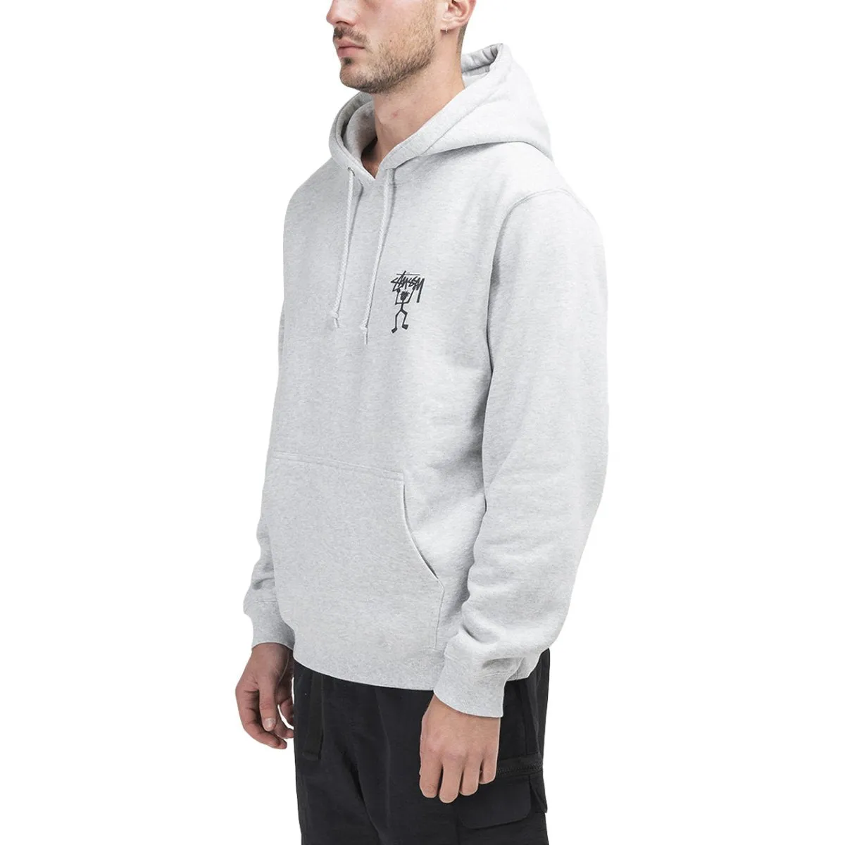 Stüssy Warrior Man Hood (Grey)