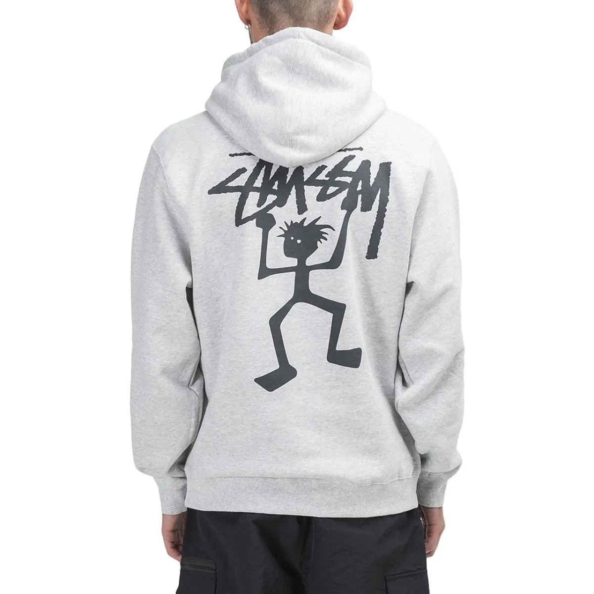 Stüssy Warrior Man Hood (Grey)