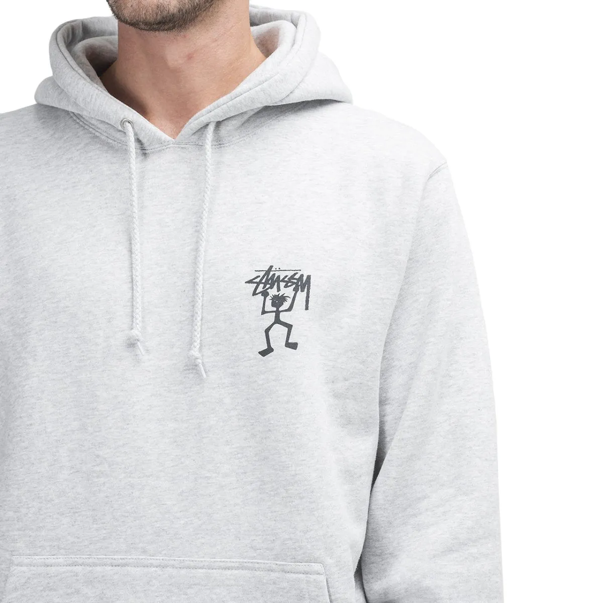 Stüssy Warrior Man Hood (Grey)