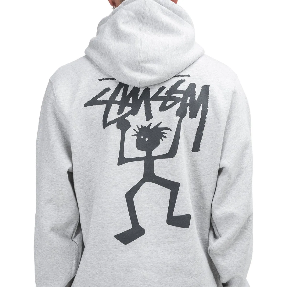 Stüssy Warrior Man Hood (Grey)