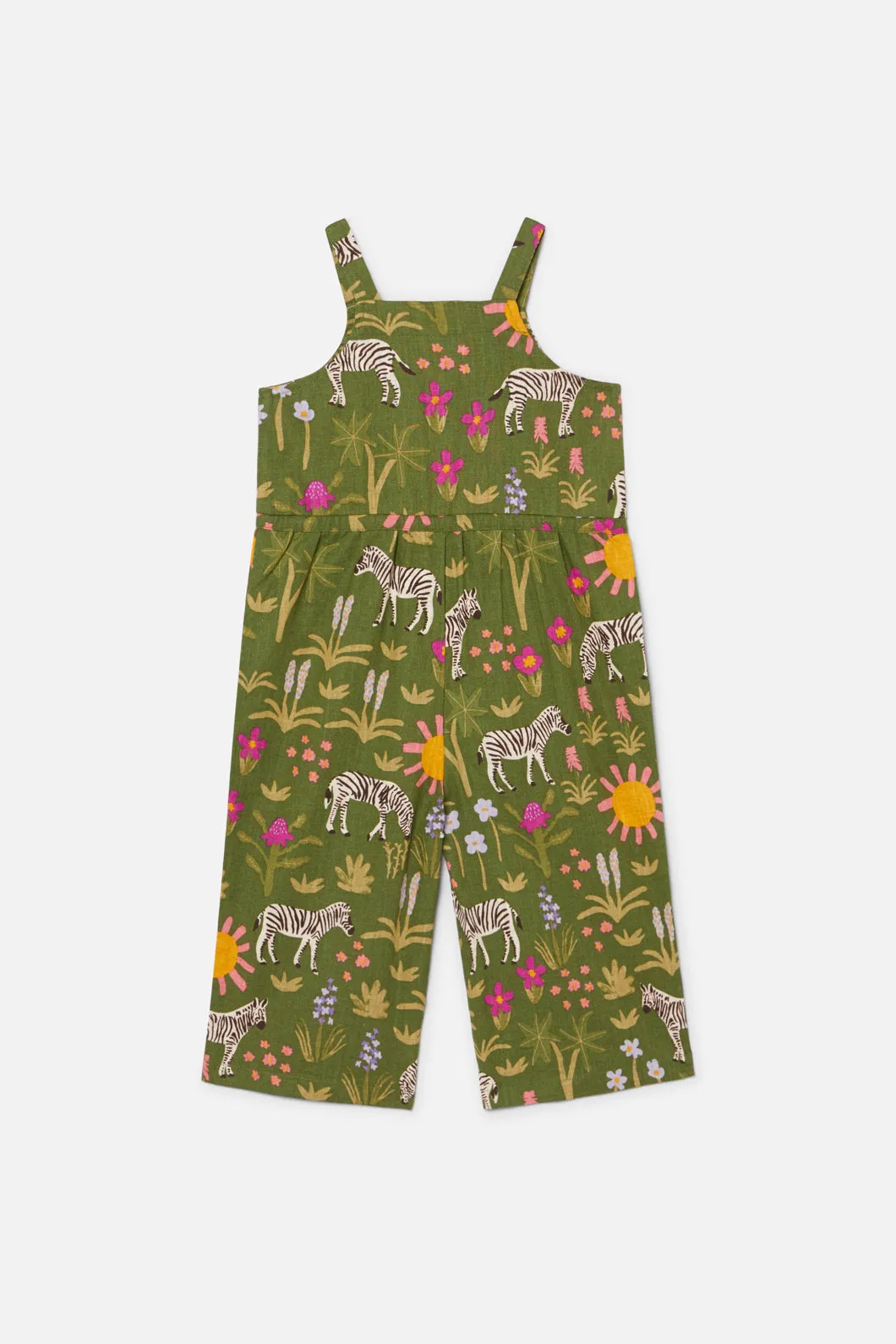 Sunshine Zebra Kids Jumpsuit