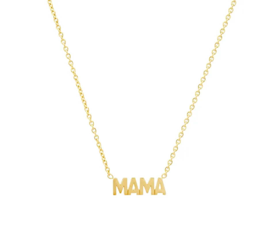 TAI GOLD VERMEIL MAMA NECKLACE