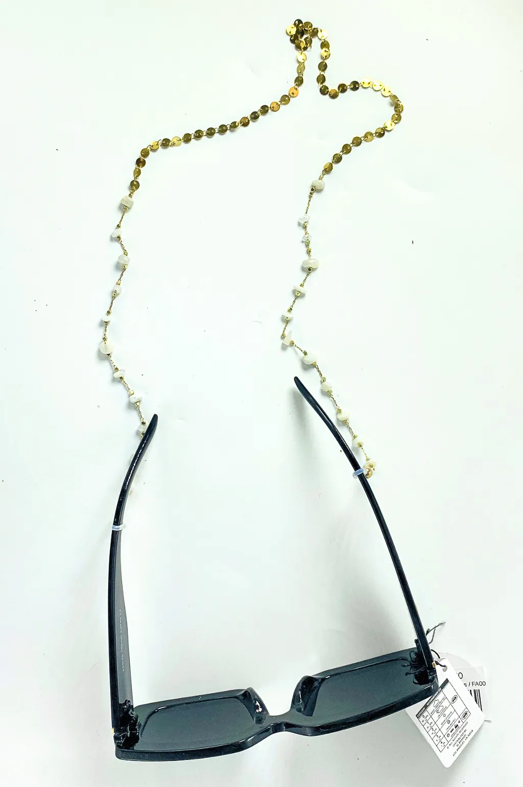 The Pebble Chain Sunglasses Holder by Annie Claire Designs