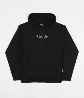 The Quiet Life Horizon Script Hoodie - Black