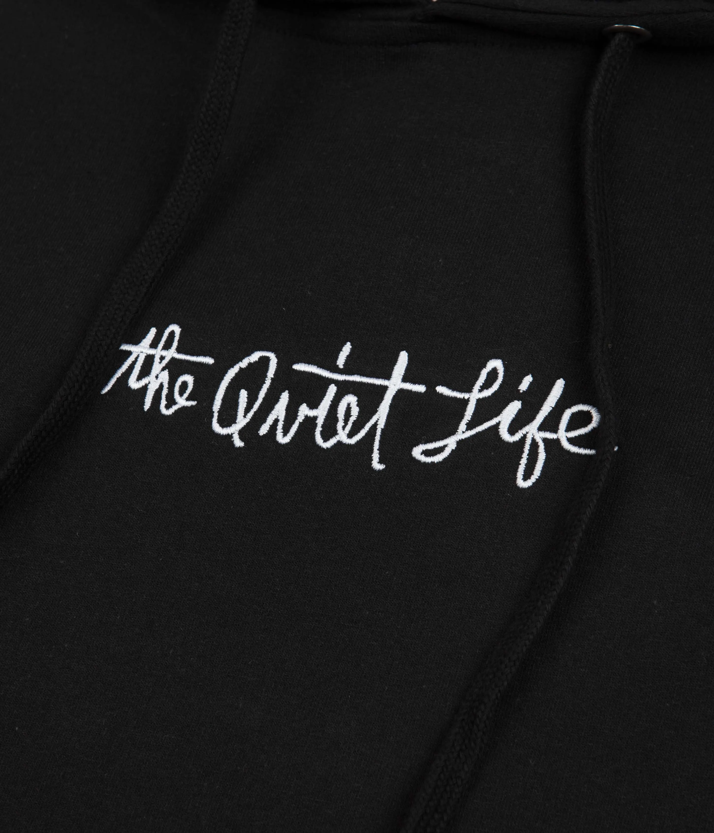 The Quiet Life Horizon Script Hoodie - Black