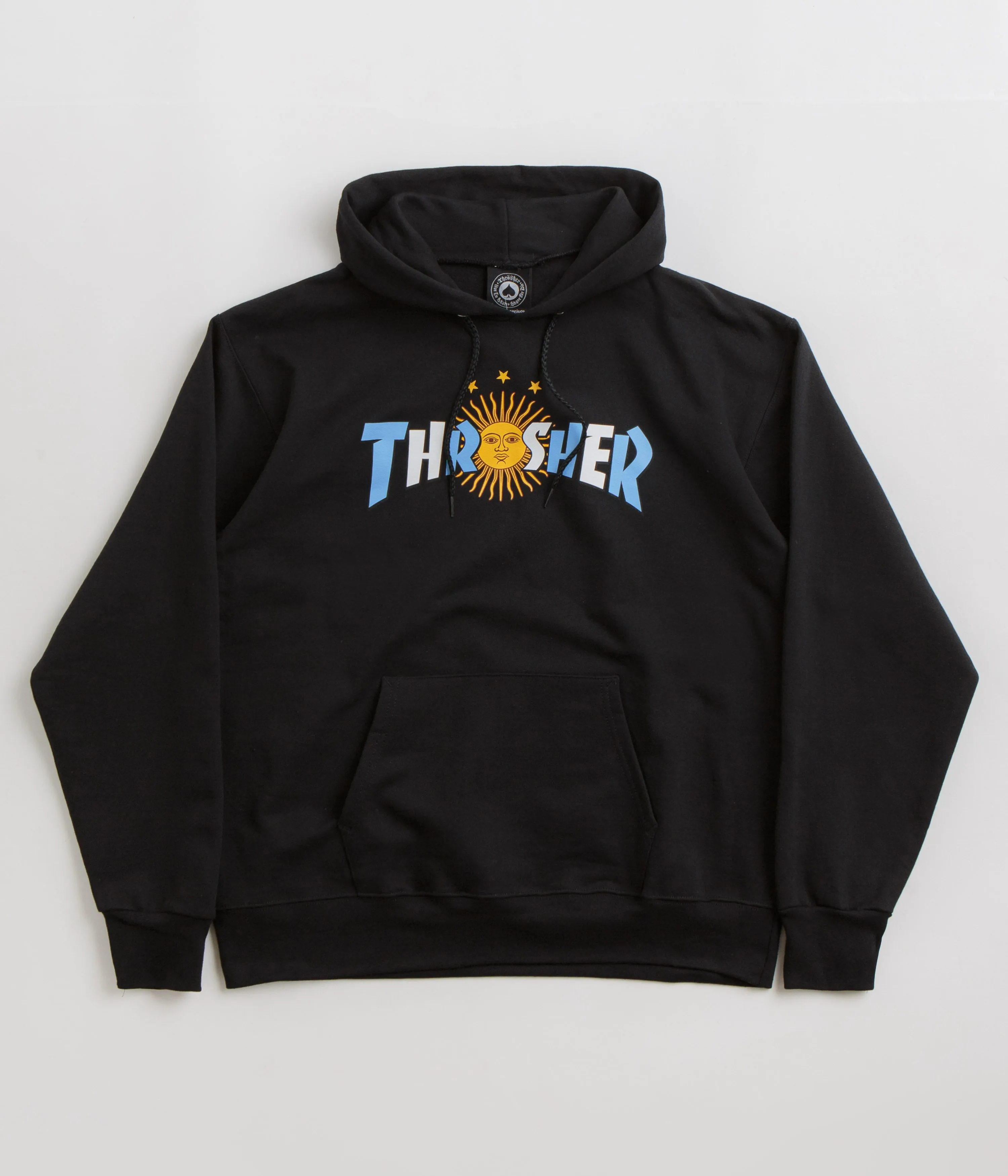 Thrasher Argentina Estrella Hoodie - Black