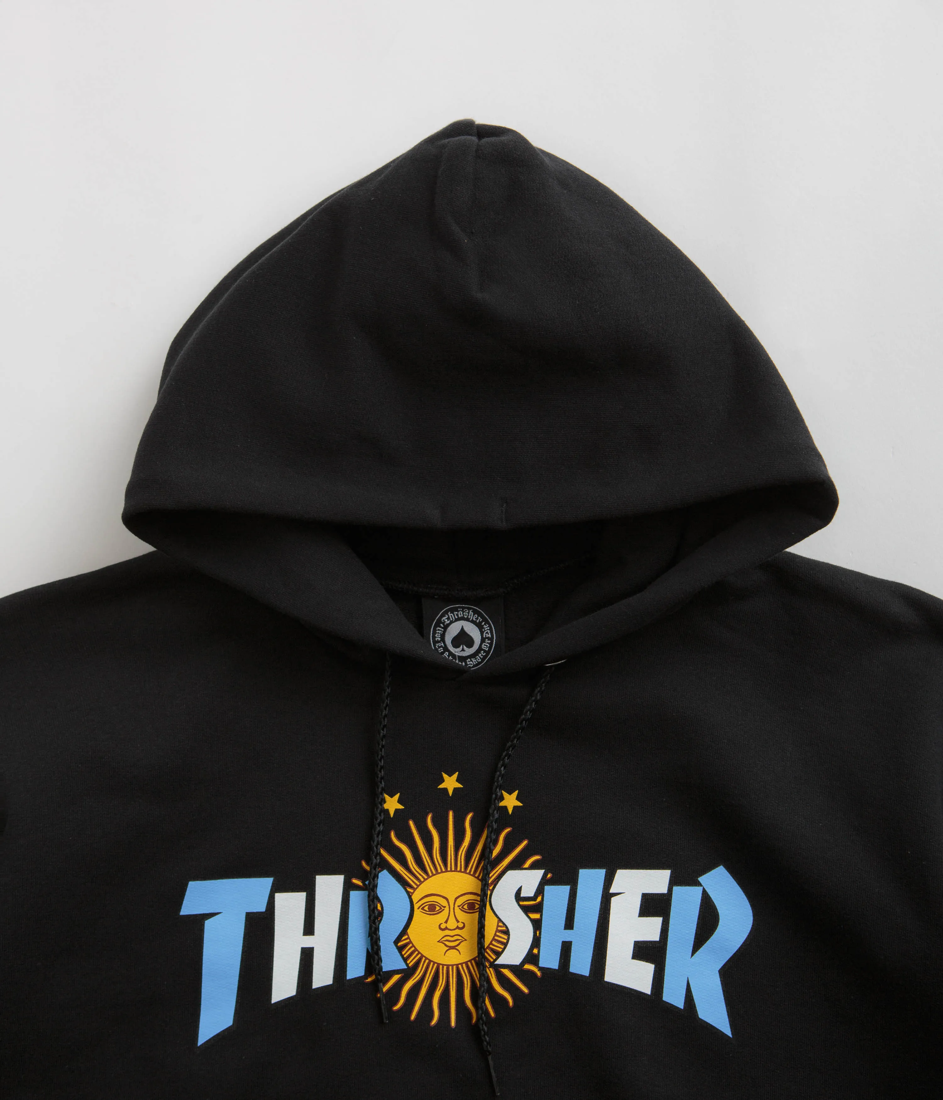 Thrasher Argentina Estrella Hoodie - Black