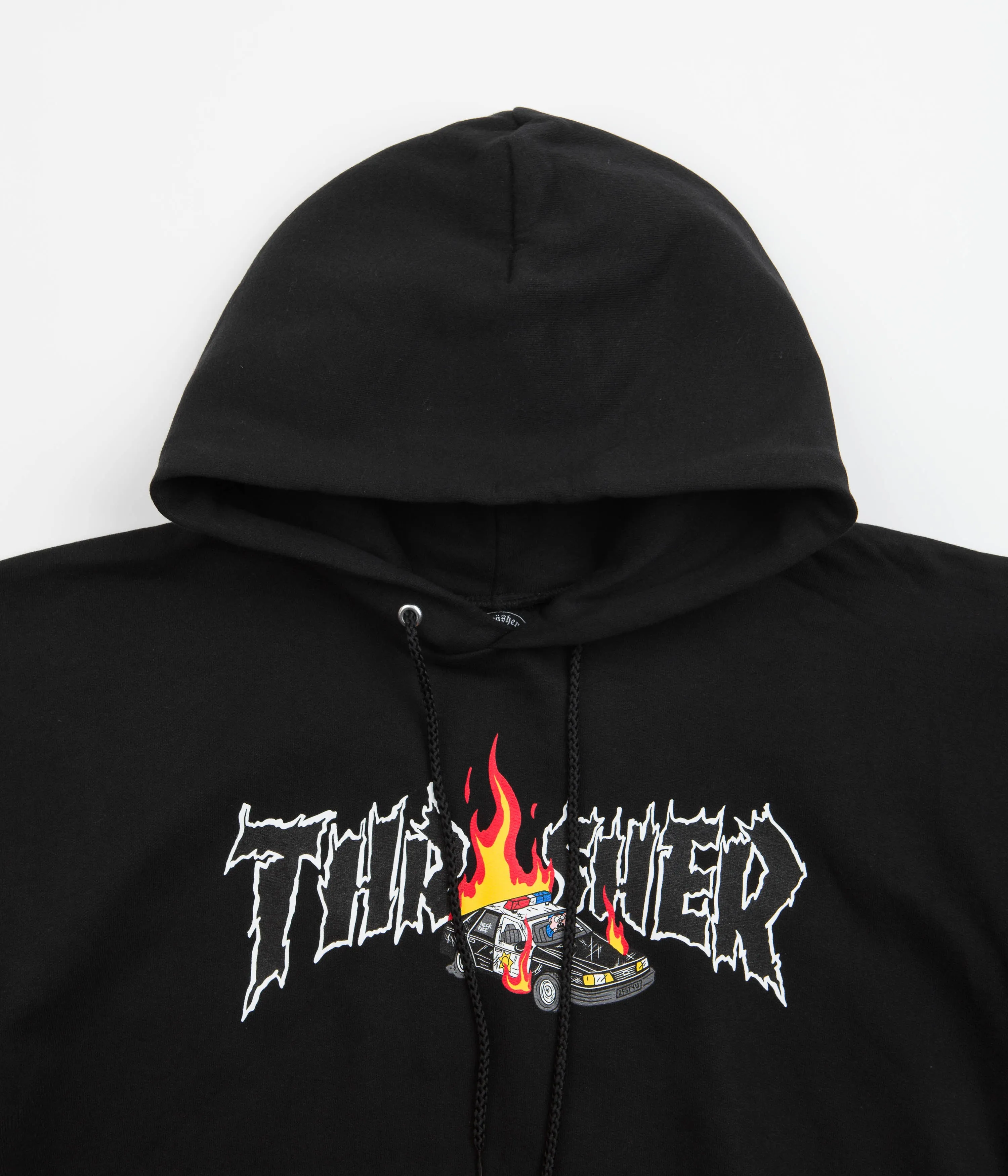 Thrasher Cop Car Hoodie - Black