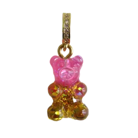 Tie Dye Gummy Bear Charms