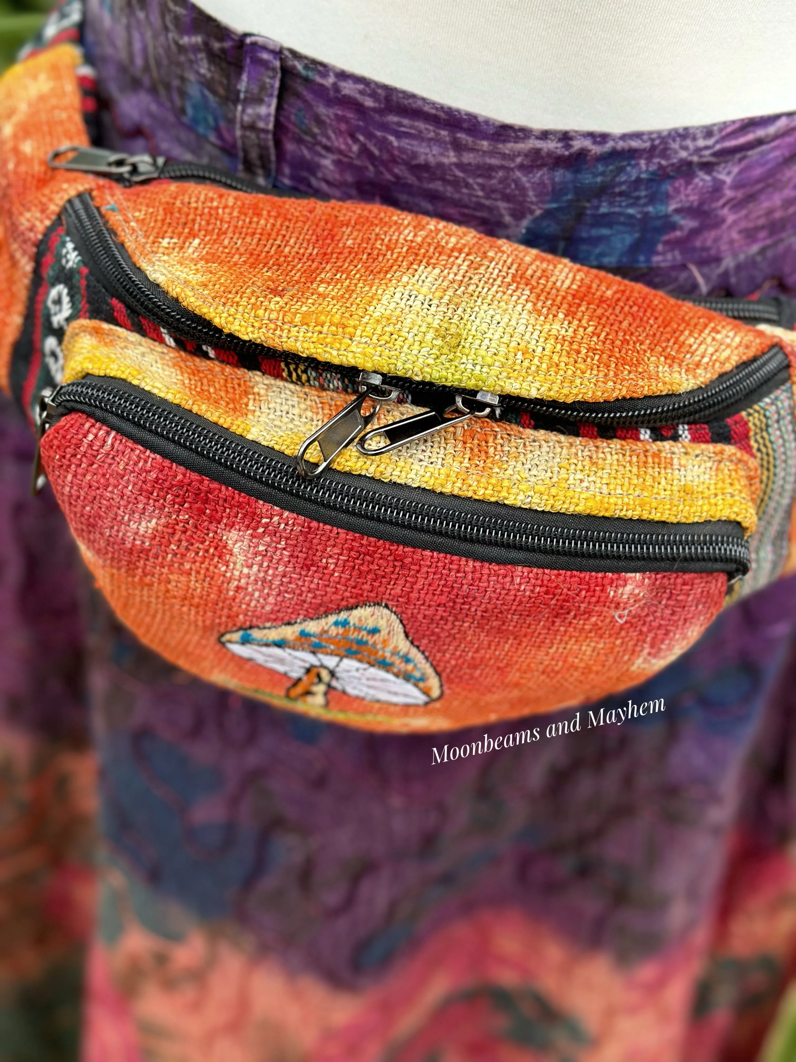 TOADSTOOL MONEY BELT / WAIST BAG ( BUM / HIP BAG )