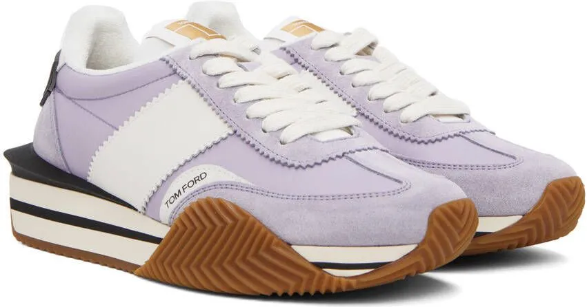 TOM FORD Purple James Sneaker