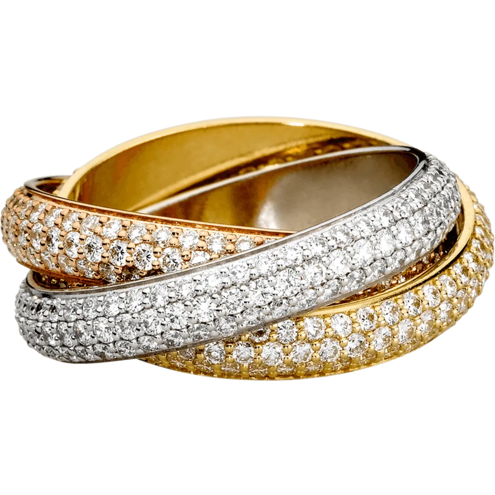 Trinity de Cartier ring