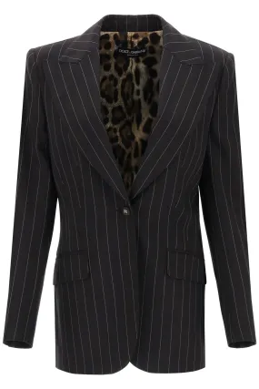 Turlington Pinstriped Jacket