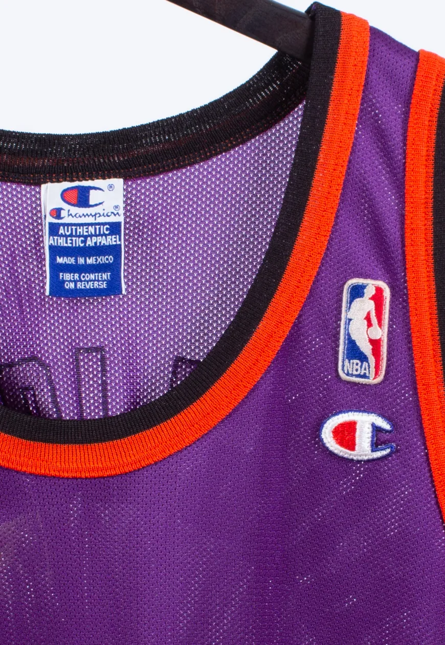 Vintage 90s Champion Basketball Jersey Suns | Vintage Clothing Shop