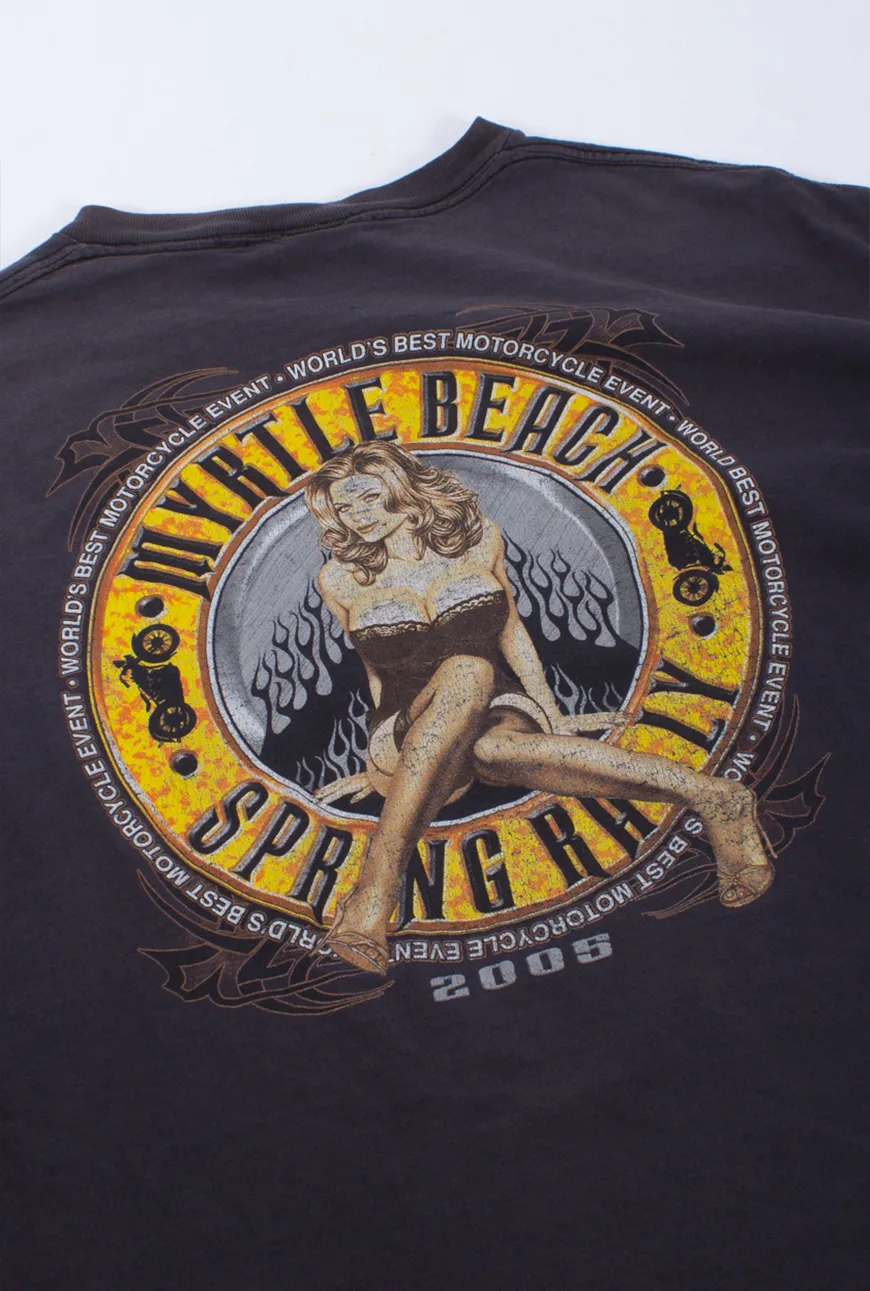 Vintage Myrtle Beach 2005 Spring Rally T-Shirt | Vintage Clothing Shop