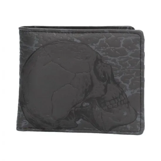 Wallet - memento mori skull