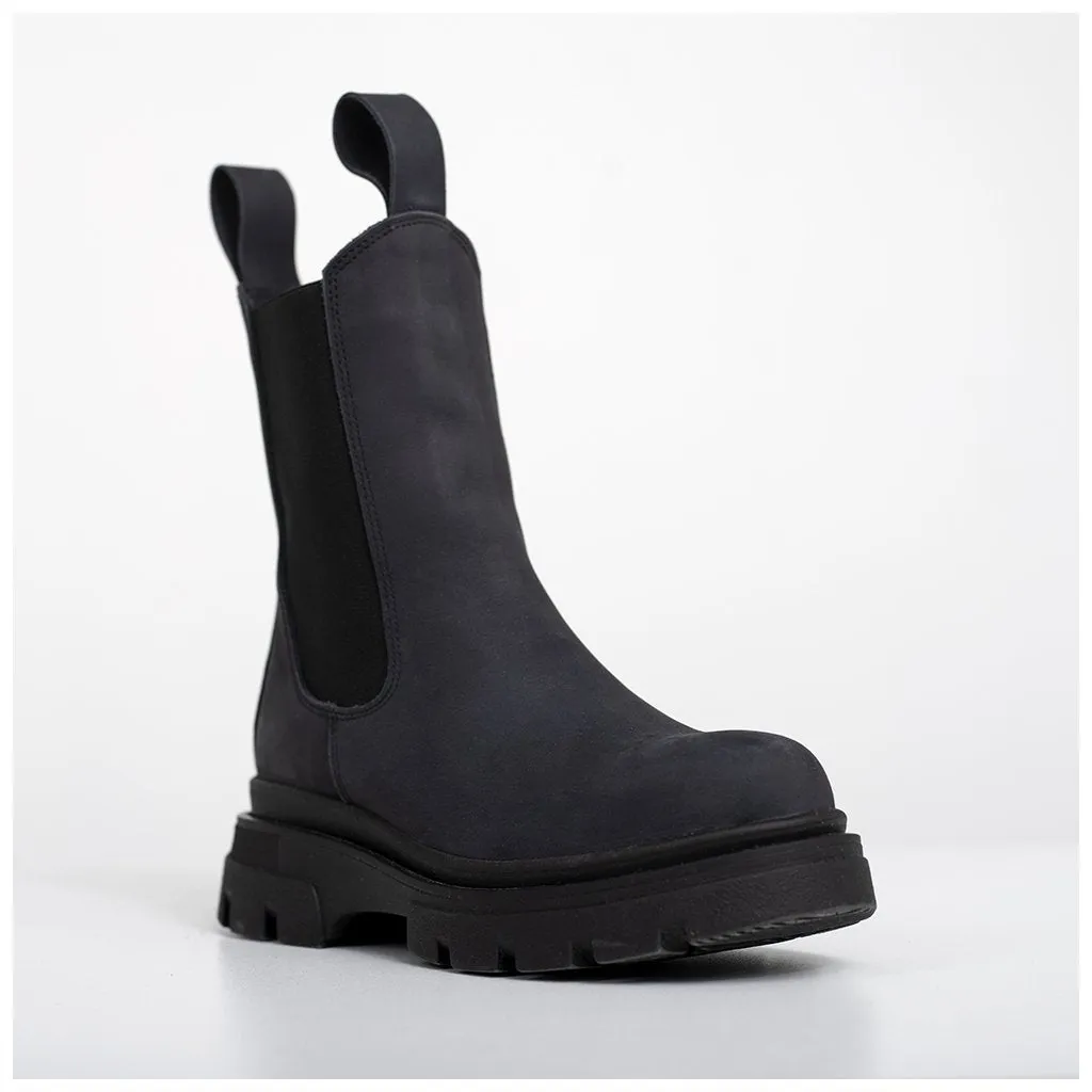 Waterproof Chelsea Boot Navy