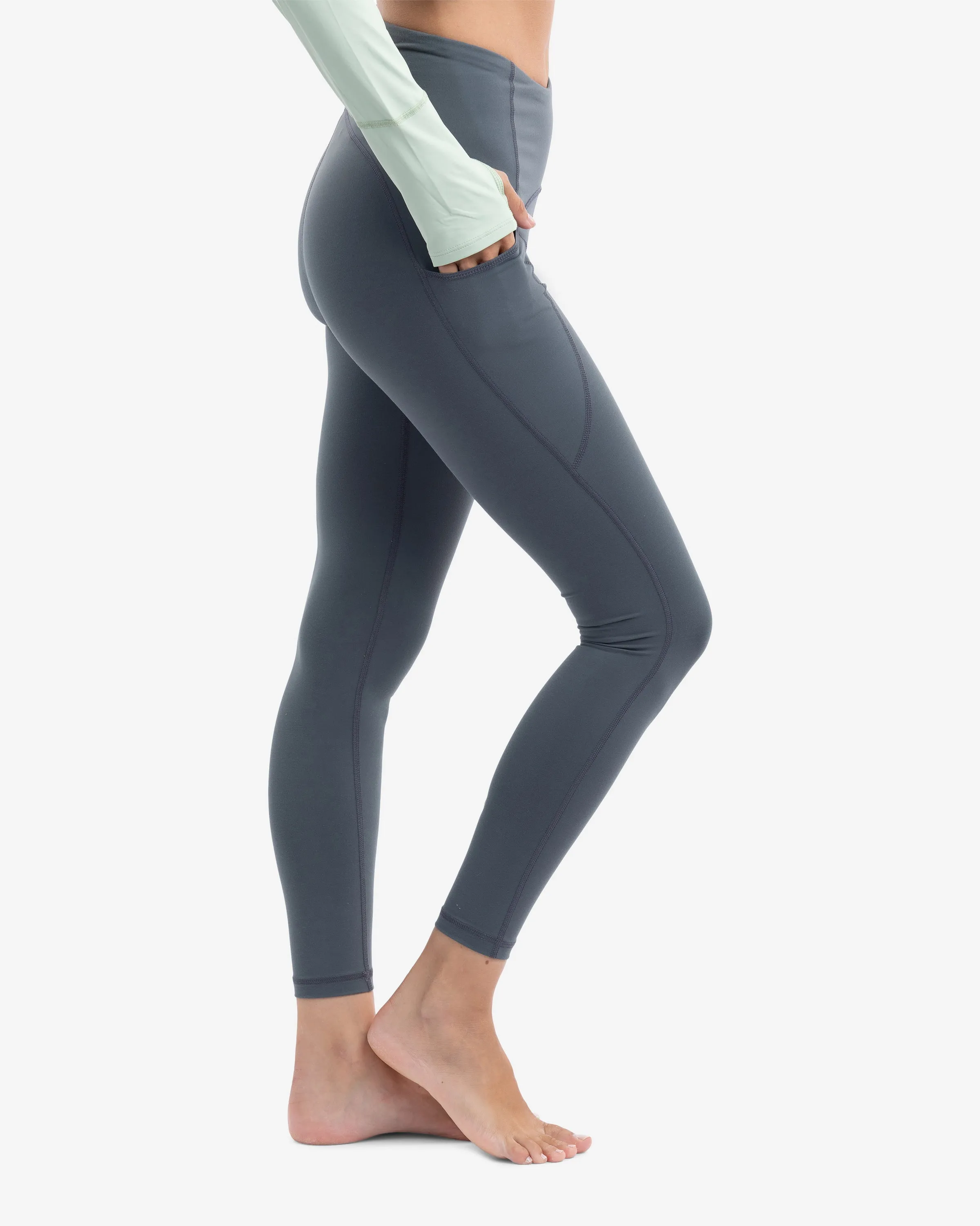 WOMEN'S COMPRESSION LONG LEGGINGS (6107)