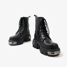 Women's motorcycle boots short Martin boots