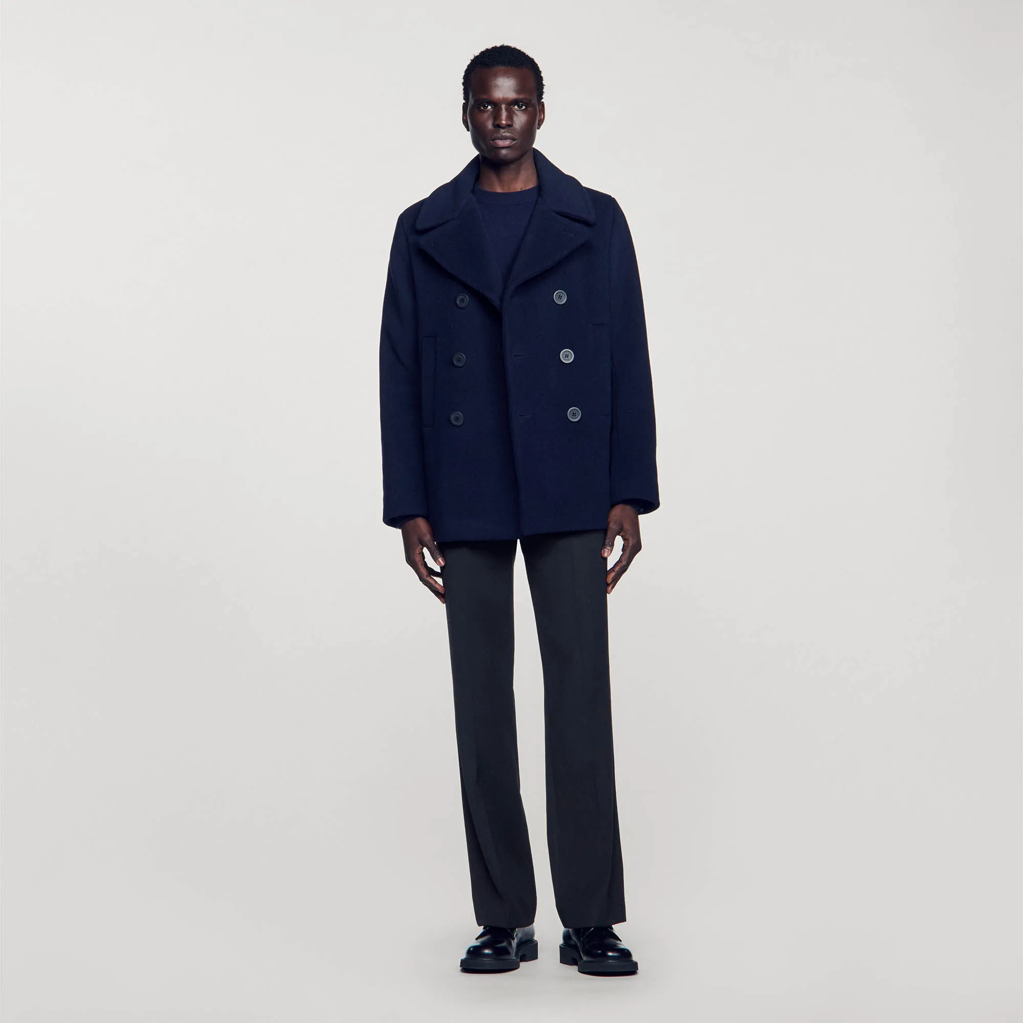 Wool pea coat