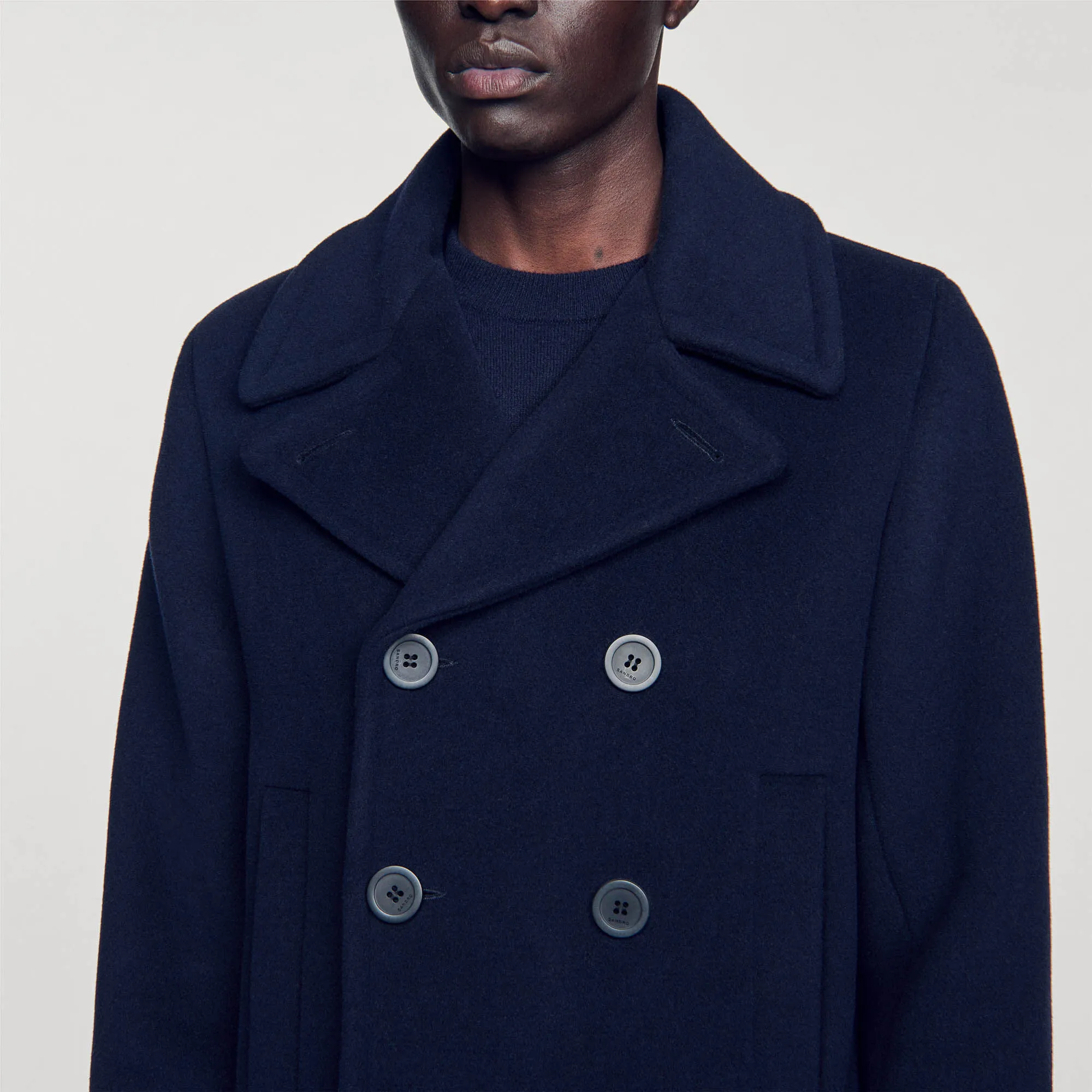 Wool pea coat