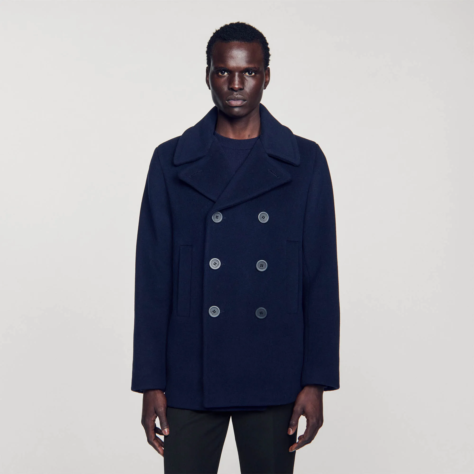 Wool pea coat