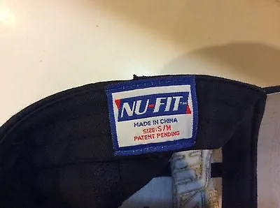 XYZ Clothing Co. Nu-Fit Cap Navy Size S/M