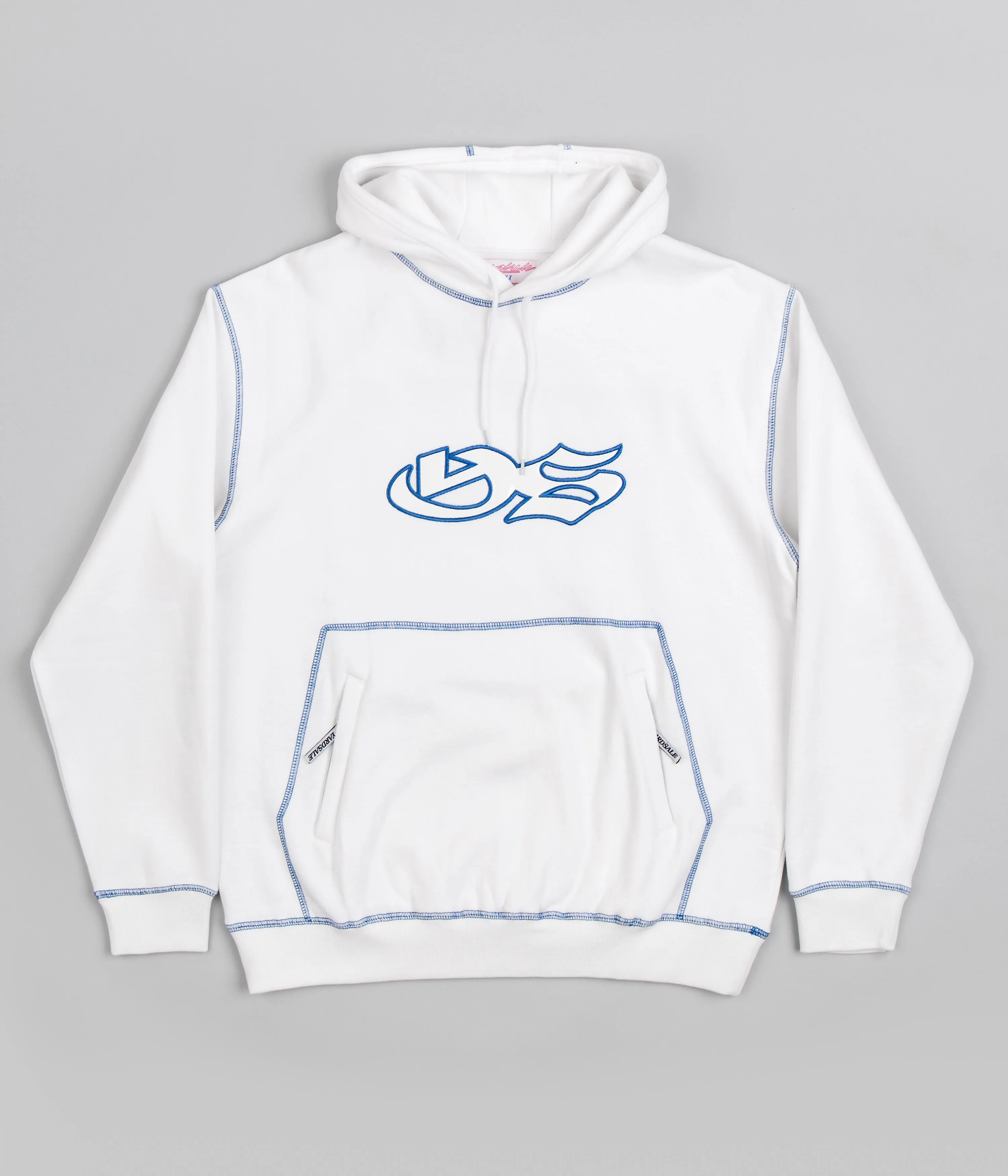 Yardsale YS Sport Contrast Hoodie - White / Blue