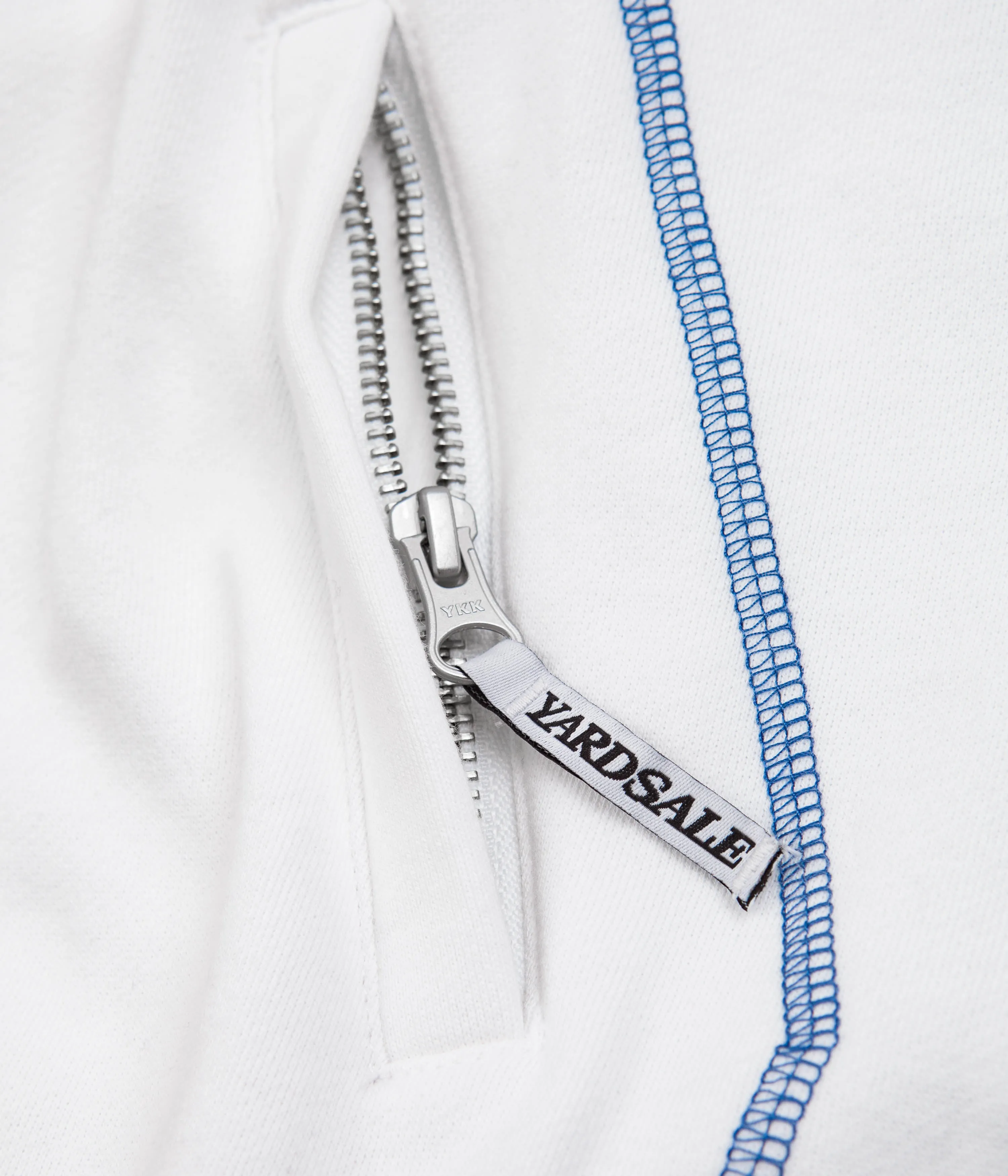 Yardsale YS Sport Contrast Hoodie - White / Blue