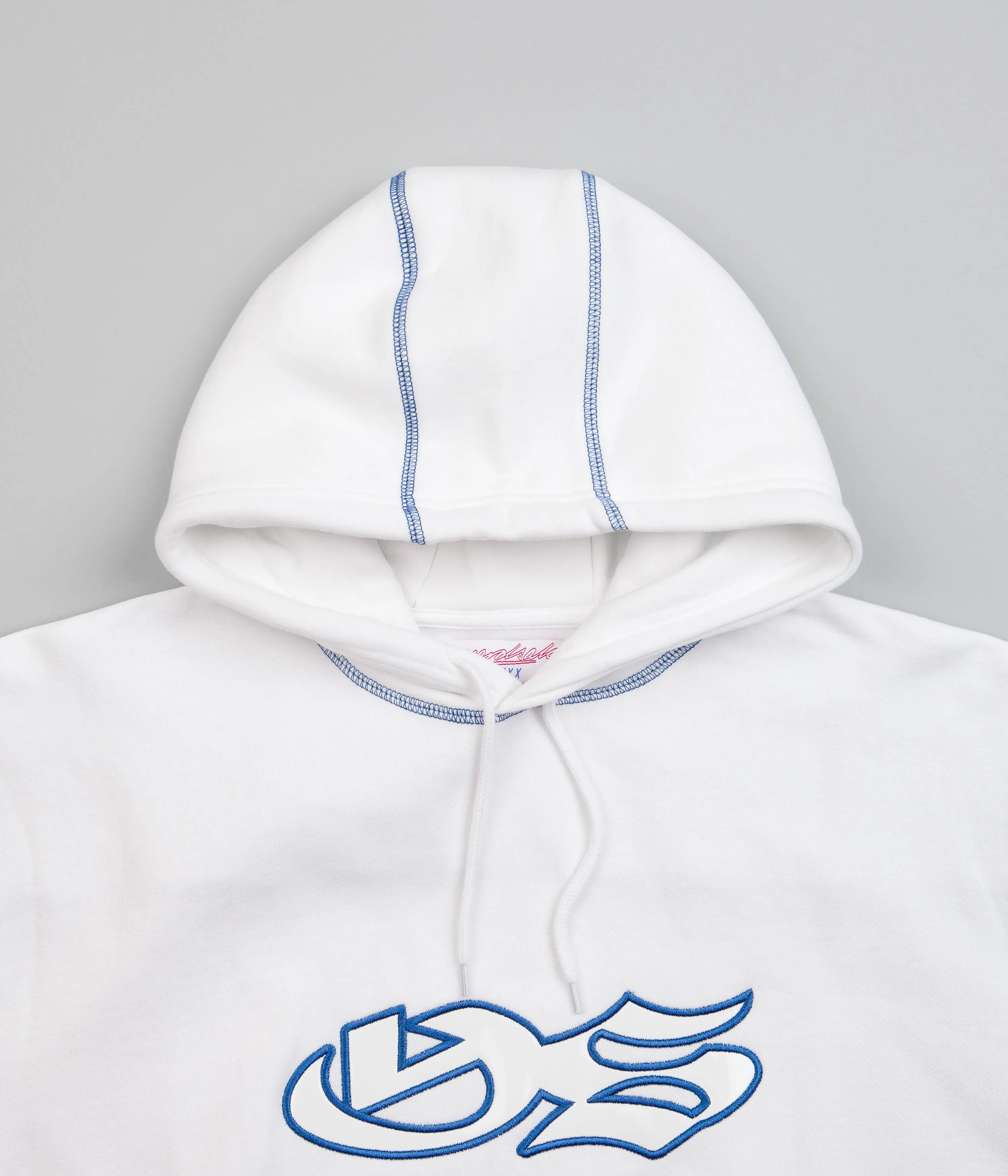 Yardsale YS Sport Contrast Hoodie - White / Blue