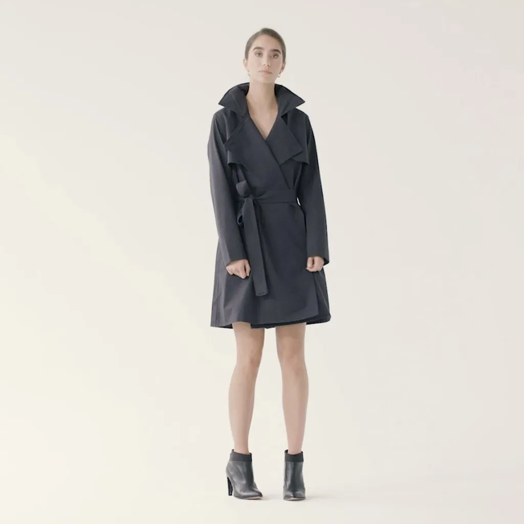 Yr Coat Dark Navy